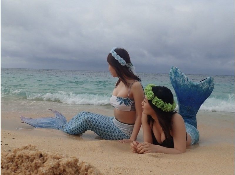 [Okinawa/Miyakojima] Popularity is rapidly increasing among women and children! Sea turtle coral reef, tropical fish snorkeling and mermaid photo at the spectacular beachの紹介画像