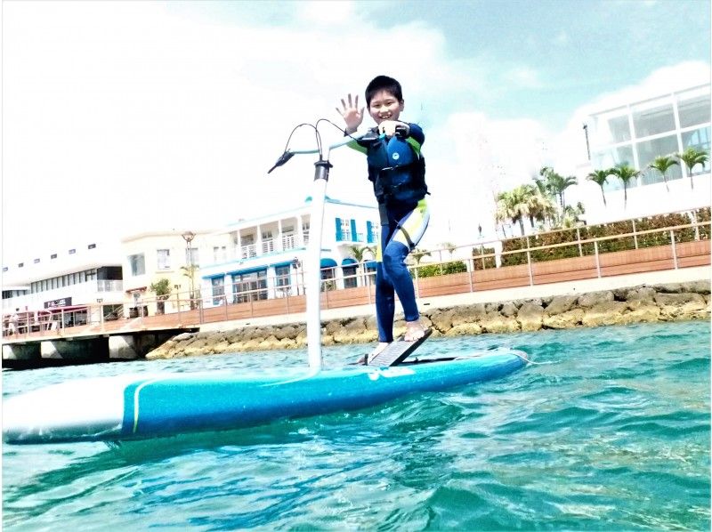 ★ Now a hot topic ☆ New sensation ★ [Foot rowing SUP] Move smoothly over the sea by pedaling♪の紹介画像