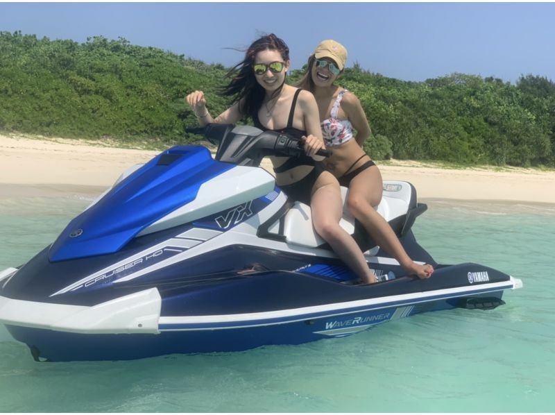 [Okinawa Nago]Jet ski tooling! ! Sunset Sesoko Island &Wed Najima course (without license)の紹介画像