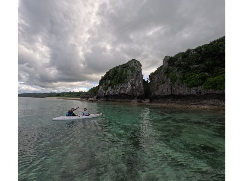 【沖縄・備瀬】★期間限定★ワルミ上陸ツアー（SUP・シーカヤック）の紹介画像