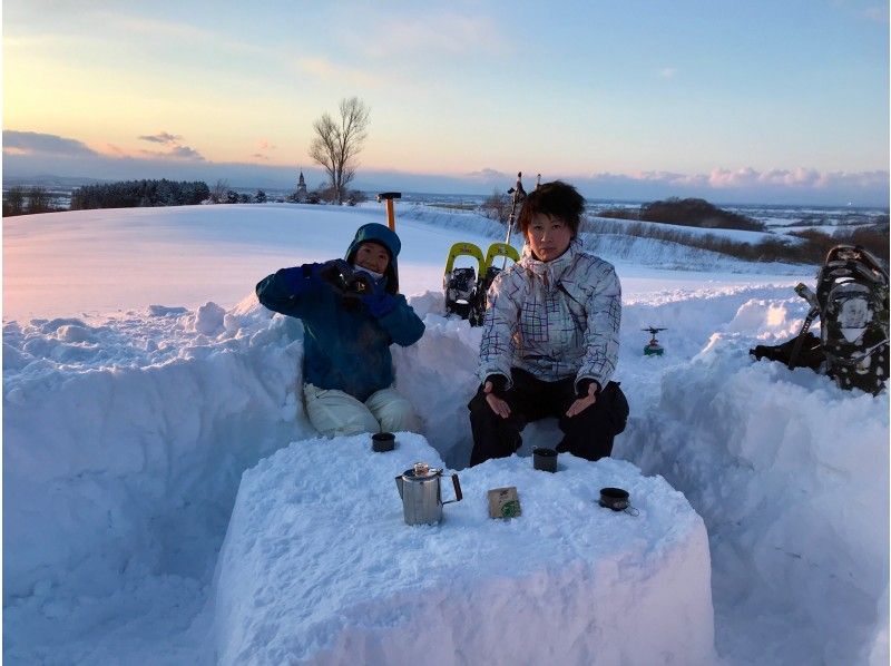 インスタ映え抜群の写真が撮れるツアー！女子旅やカップルの思い出作りに！ 石狩平野を望む丘の紹介画像