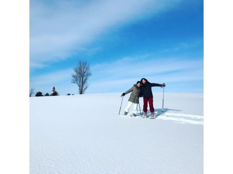 インスタ映え抜群の写真が撮れるツアー！女子旅やカップルの思い出作りに！ 石狩平野を望む丘の紹介画像