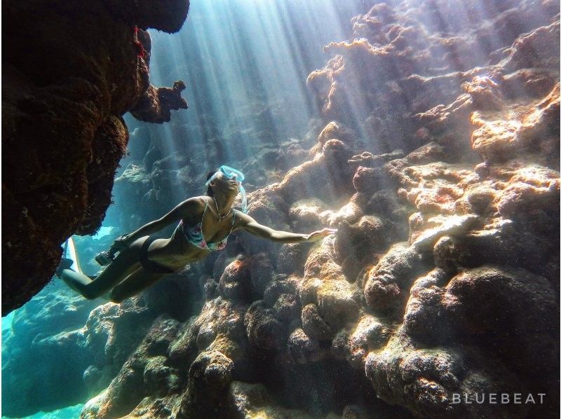 【沖縄・石垣島】貸切コース・ビーチシュノーケル♪スキンダイビング、ドローン撮影、見釣り…♪選べるプラン☆写真・動画プレゼント♪の紹介画像