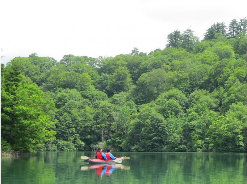 [群马·Minamikami·Lake独木舟·1Day]体验Okurine独木舟之旅的大自然☆午餐の紹介画像