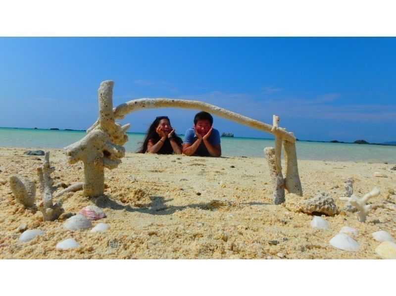 【沖縄・石垣島市街地発】ＰＭ幻の島☆浜島上陸付シュノーケリング＆体験ダイビングコースの紹介画像