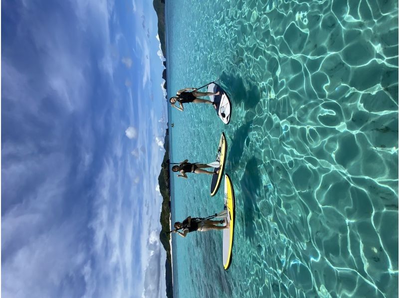 [Okinawa-Zamami] SUP & snorkel! Private beach half-day Toursの紹介画像