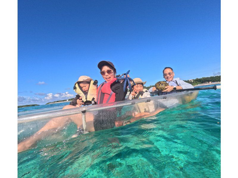 [沖縄·Bise]浮潛感覺就像！骨架皮艇熱帶魚觀賞（90分鐘）の紹介画像