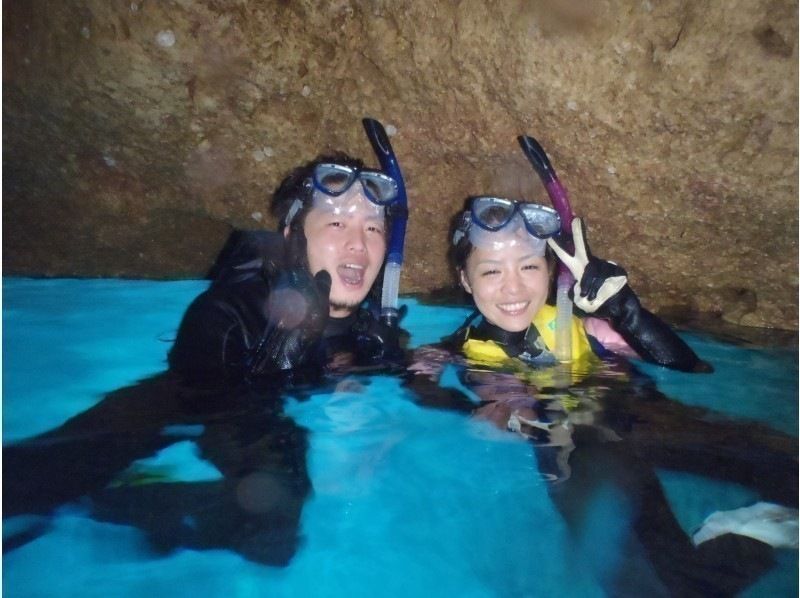 Super Summer Sale 2024 [Okinawa, Onna Village] Anyone from 1 year old to 60 years old can participate ☆ Blue Cave Snorkelingの紹介画像