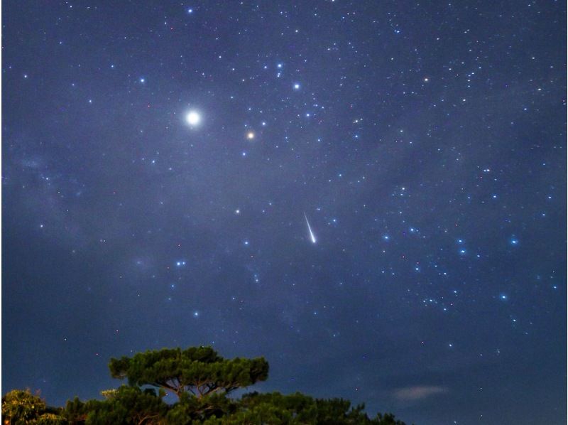 【石垣島】特別な星空ツアー☆国内初の星空保護区平久保半島☆予約者のみ入れる特別な場所→「流れ星の丘」☆双眼鏡・三線ライブ・ハンモック・望遠鏡の紹介画像