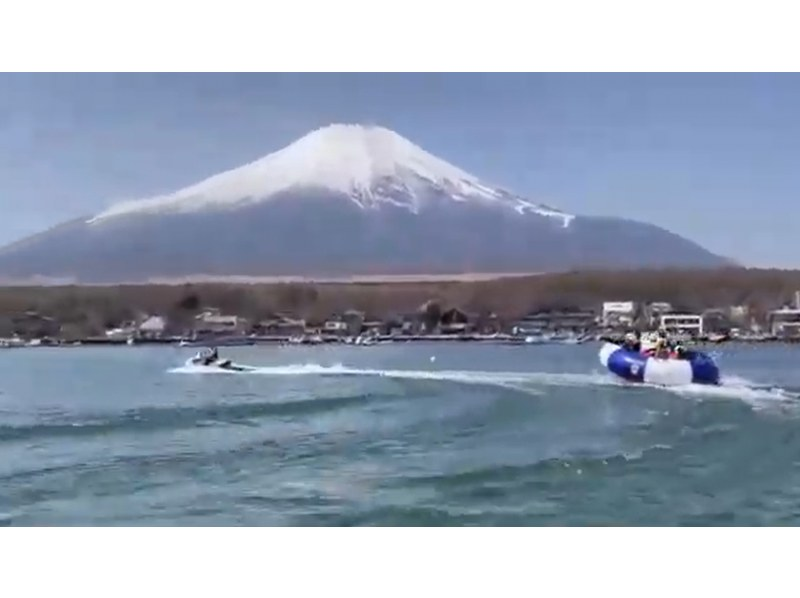 [Yamanashi / Lake Yamanaka] Screaming activity! Only hurricane boat in Lake Yamanaka!