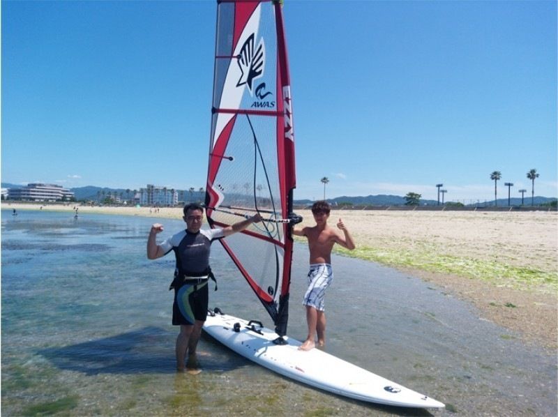 [Osaka ・ In front of Kanku] Comfortable sailing in an excellent location! Windsurfing Experience (half-day course)の紹介画像