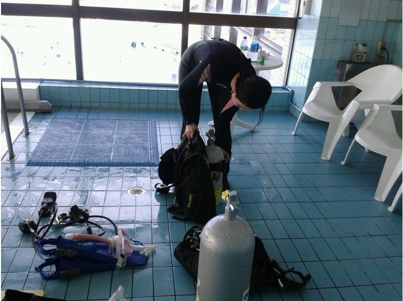 [One set charter special price for a limited time] Diver introductory course to learn carefully and surelyの紹介画像