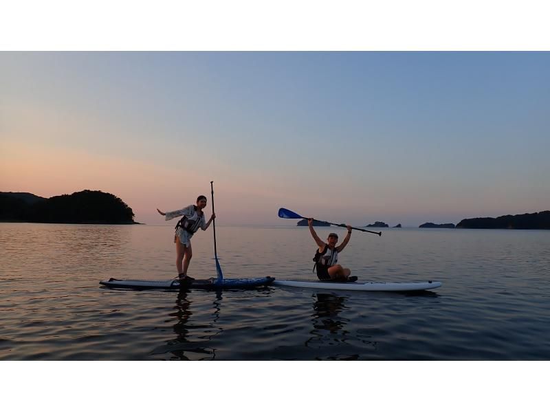 【三重県・伊勢志摩】サンセットSUP≪レンタルマリンシューズ付き≫の紹介画像
