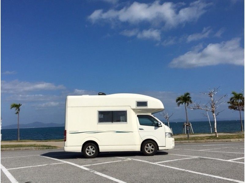 【 Okinawa · Chatan-cho 】 Camper รถเช่า! แฟนคลับของ Luce Toyota Hiaceの紹介画像
