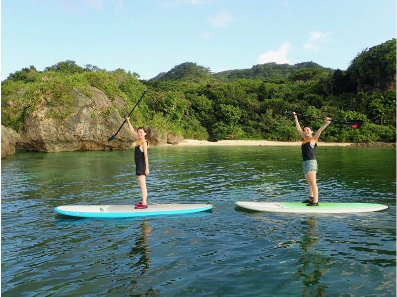 【沖縄・石垣島】石垣島の美しい海を満喫！サンゴ礁の海をスイスイ漕ぐなら！SUPクルージングコース　写真データ付　の紹介画像