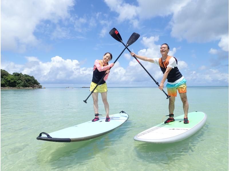 【沖縄・石垣島】石垣島で簡単にマリンスポーツを体験するなら！SUPのんびり体験コース　GOPROで撮影した写真をデータでプレゼント♪の紹介画像