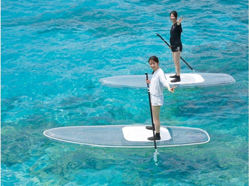 【石垣島/半日】世界が認めた「川平湾」選べるSUP/カヌー★送迎/写真データ無料で追加料金ナシ・当日予約OK！【学割対象プラン】の紹介画像