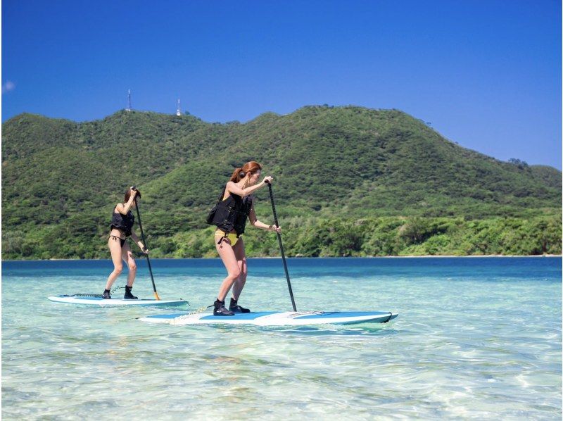 【石垣島/半日】世界が認めた「川平湾」選べるSUP/カヌー★送迎/写真データ無料で追加料金ナシ・当日予約OK！【学割対象プラン】の紹介画像