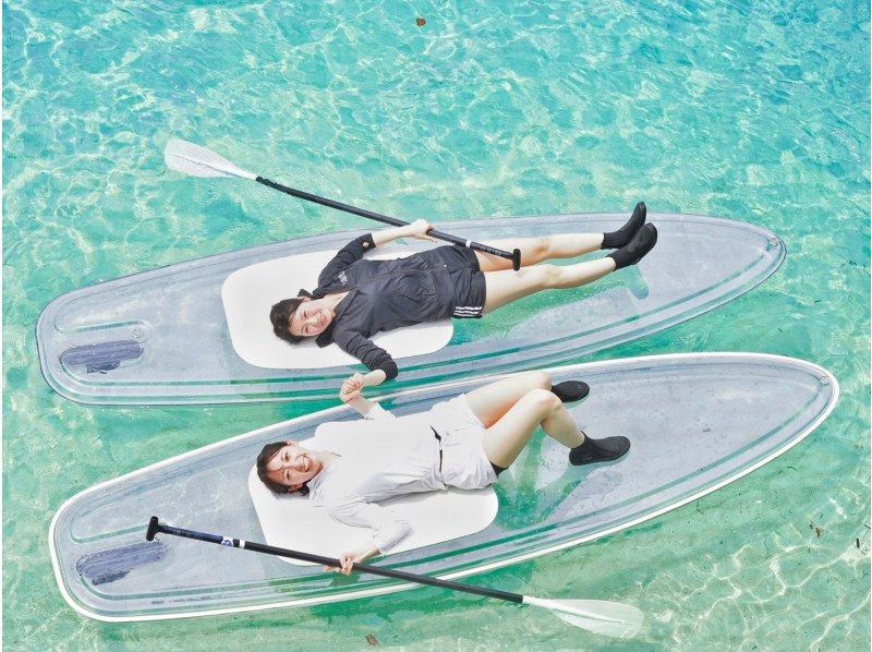 [Ishigaki Island/Half-day] Choose from SUP/canoeing in the world-renowned "Kabira Bay" ★ Free pick-up/drop-off/photo data with no additional charges, same-day reservations OK! Super Summer Sale 2024の紹介画像