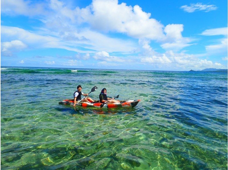 【石垣島/半日】世界が認めた「川平湾」選べるSUP/カヌー★送迎/写真データ無料で追加料金ナシ・当日予約OK！【学割対象プラン】の紹介画像