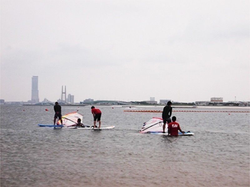 【大阪・関西空港前】海満喫！欲張りぜいたくWプラン　SUP＋ウインドサーフィン体験（1日コース）の紹介画像