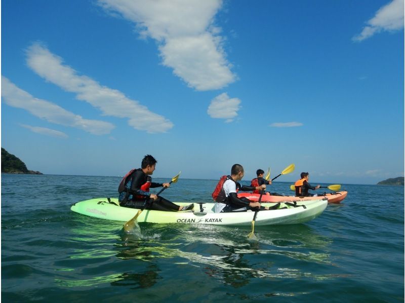 【千葉・南房総・半日カヤック体験】気軽に海へ！非日常が味わえます！