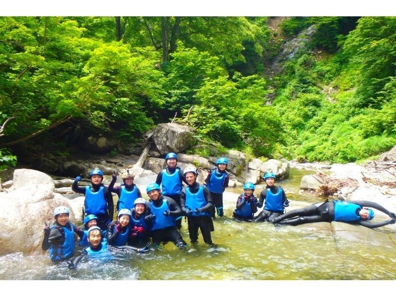 [Gunma-Minakami-Canyoning] Natural attraction valley play Canyoning tour (half-day)の紹介画像
