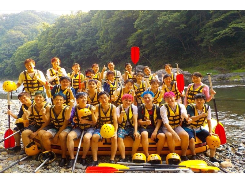 Yamanashi ・ Otsuki ・ / Katsuragawa NO1 long course /Rafting/ 5800 persons yen～ Elementary school 3 Year Join from raw OKの紹介画像