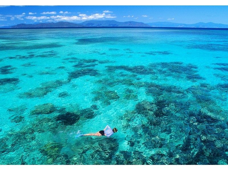 [โอกินาว่า / เกาะอิชิงากิ] ลงจอดบนเกาะผีและดำน้ำดูปะการังในทะเลแนวปะการังหลักสูตรครึ่งวันเช้า / บ่าย)の紹介画像