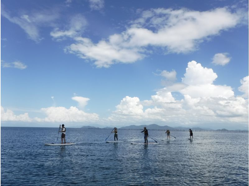 【滋賀・琵琶湖】びわ湖-Wani Base-で水上散歩SUP上達コース（経験者向け）レンタル込み!の紹介画像