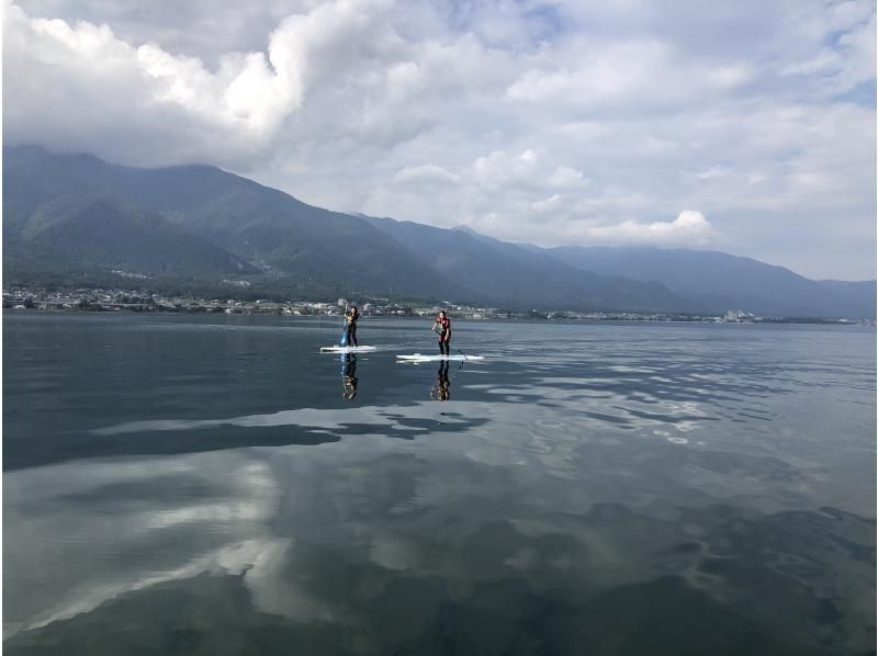 【滋賀・琵琶湖】びわ湖-Wani Base-で水上散歩SUP上達コース（経験者向け）レンタル込み!の紹介画像