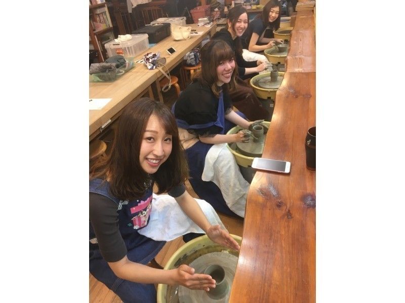 [东京/多摩]陶器体验-第一次“电动陶轮体验”（第1次）初学者欢迎，空手即可！の紹介画像