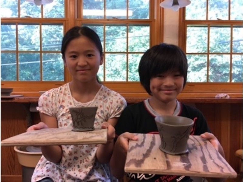[東京/多摩]陶器體驗〜“僅限小學生！電動陶輪體驗”（第1次）可以空手而歸！僅針對小學生的特殊課程！の紹介画像
