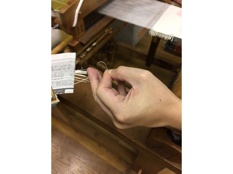 [Kyoto] Weaving experience-Experience weaving foil & visit the workshop-Experience the weaver's technique!の紹介画像