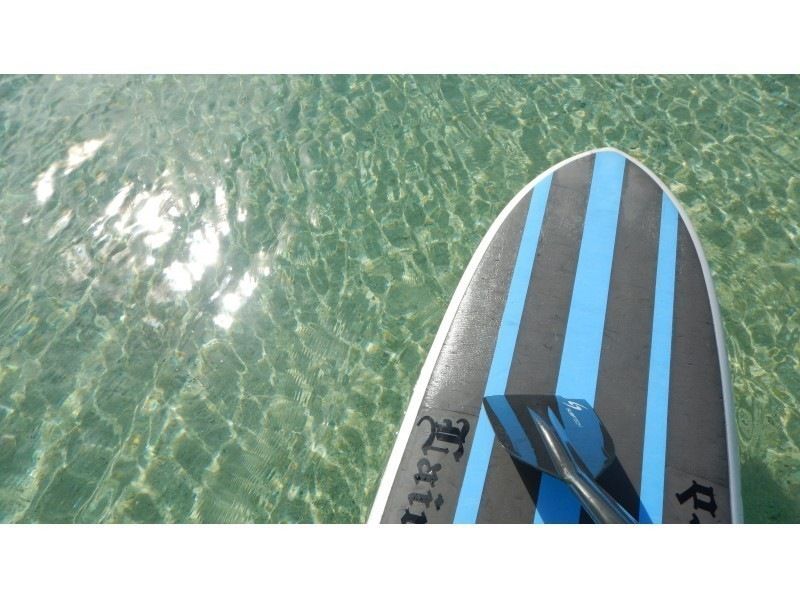 【沖縄・ゴリラチョップ】スタンドアップパドル（SUP）体験コース☆撮影付き・ガイド付き・貸切プラン☆シュノーケリング体験のセットも可能！の紹介画像