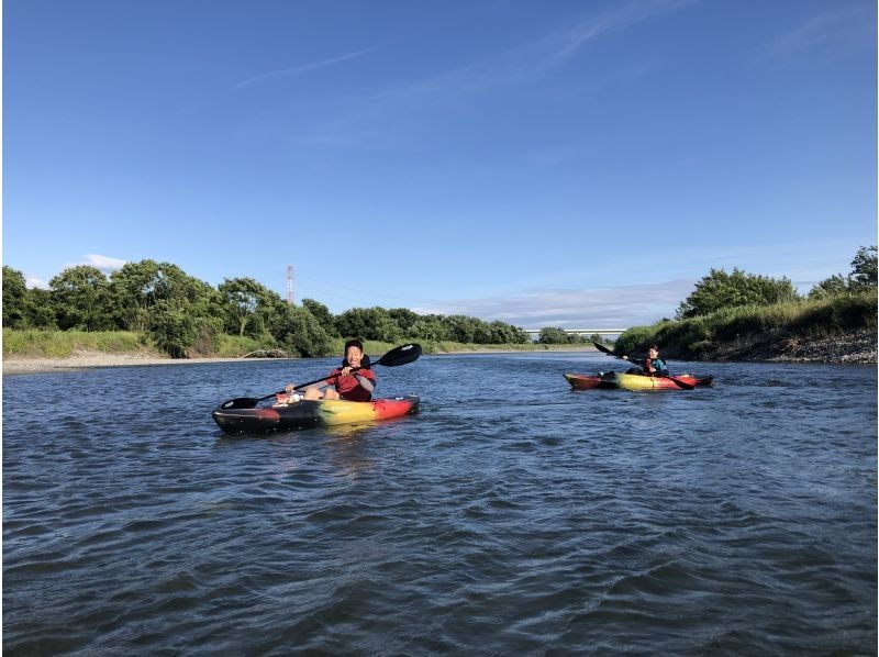 SALE! [Gifu, Ogaki City] A canoeing experience to heal your mind and body ♪ A panoramic view of the Mino mountains from the water ☆ Reset your mind! One private group per morning/afternoon course!の紹介画像