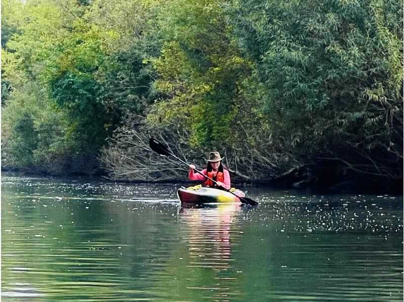 SALE! [Gifu, Ogaki City] A canoeing experience to heal your mind and body ♪ A panoramic view of the Mino mountains from the water ☆ Reset your mind! One private group per morning/afternoon course!の紹介画像