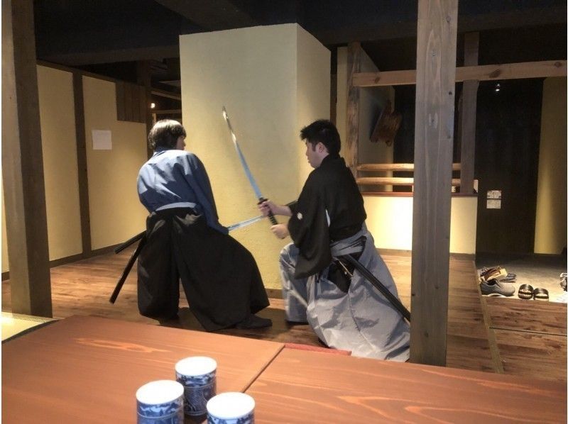 [Tokyo, Shibuya] Tenshin-ryu samurai sword art dojo "Experience of swords, shurikens, and swords appreciation" (held on Saturday, Japanese language program)の紹介画像