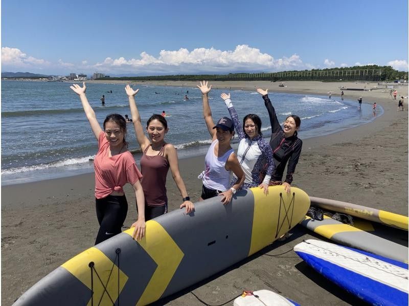 [Shonan/Chigasaki] Chigasaki Coast [Popular SUPYOGA experience] For those who want to move and refresh in the sea. Beginners welcome!の紹介画像