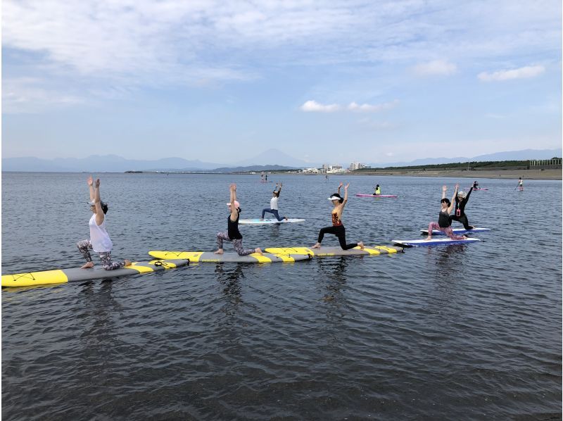 [Shonan/Chigasaki] Chigasaki Coast [Popular SUPYOGA experience] For those who want to move and refresh in the sea. Beginners welcome!の紹介画像