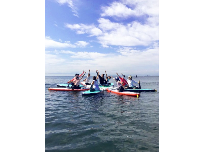 [Shonan/Chigasaki] Chigasaki Coast [Popular SUPYOGA experience] For those who want to move and refresh in the sea. Beginners welcome!の紹介画像