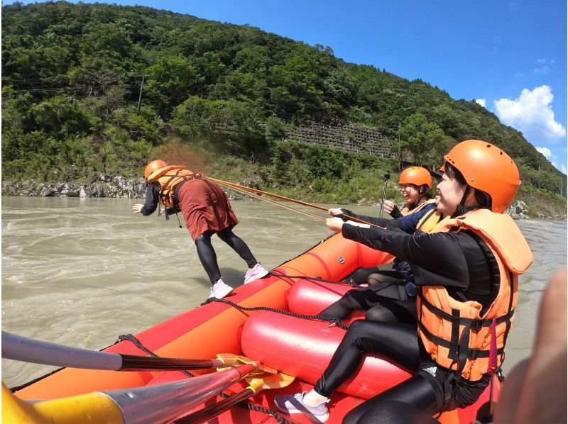 「SALE！」【熊本・球磨川】気ままに女子旅♡ドキドキラフティングプランの紹介画像