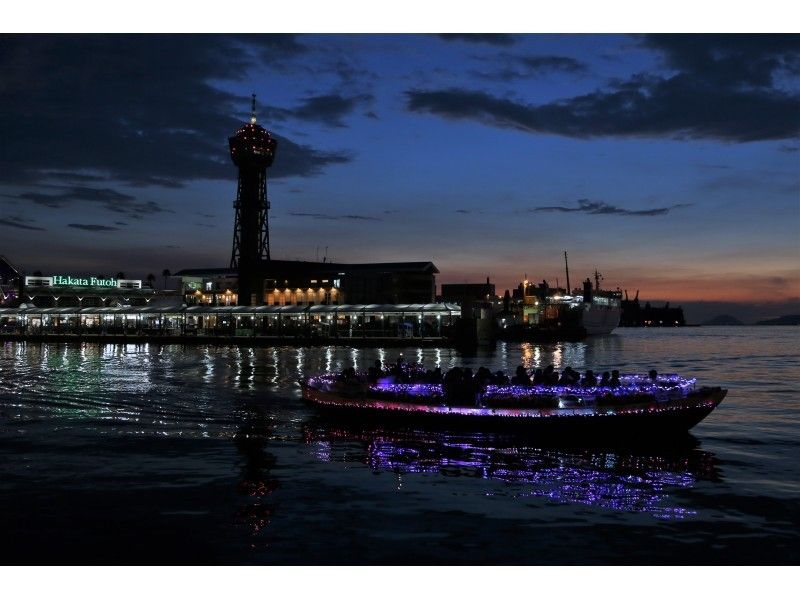 【Fukuoka / Hakata】 Landscape of Fukuoka · Night view is beautiful! Hakata Bay Night cruising (45 minutes)の紹介画像