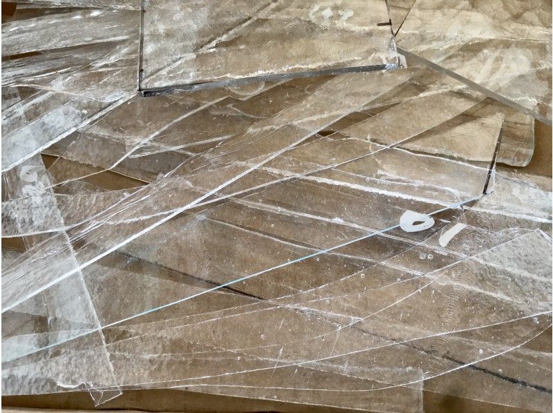 【京都・西陣】フュージングガラスで作る「ペーパーウエイトオブジェ」の紹介画像