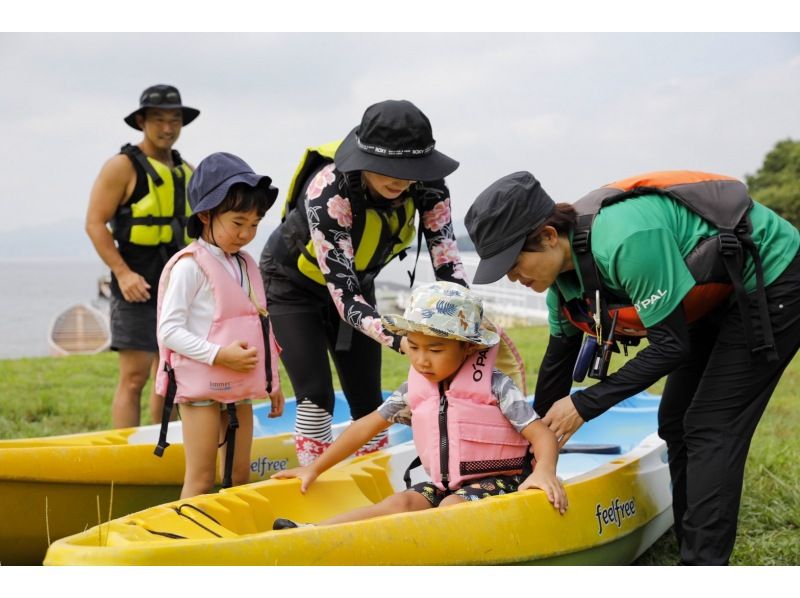 [Shiga/Otsu/Lake Biwa] Kayak experience at Lake Biwa! You can spend the day slowly in a clean facility ♪ Beginners are welcome! <15 minutes by train from Kyoto Station>の紹介画像