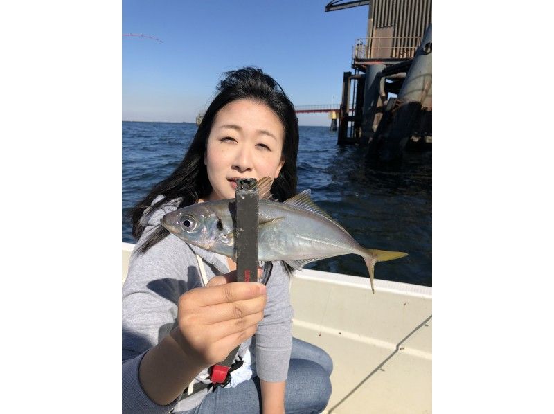 [Tokyo/Haneda] 120 minutes Horse mackerel charter boat ★ Up to 7 people OK ♪ We can introduce restaurants where you can eat the fish you catch!の紹介画像