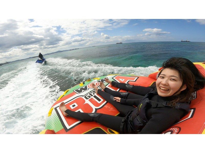 【沖縄&bull;本部町】4種目ぶっ飛びマリンマスターセットここに降臨！！さぁ！一緒にマリンスポーツを制覇しよう！！！の紹介画像