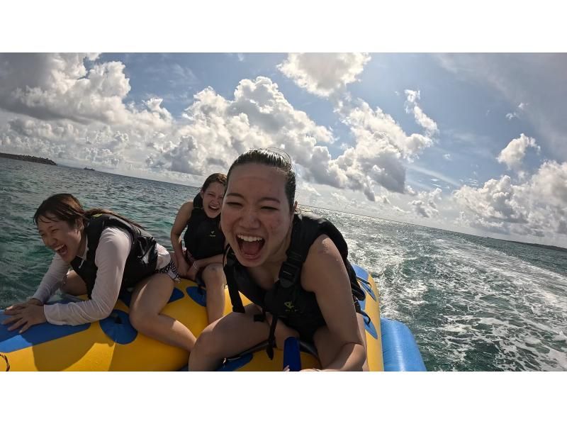 【沖縄&bull;本部町】4種目ぶっ飛びマリンマスターセットここに降臨！！さぁ！一緒にマリンスポーツを制覇しよう！！！の紹介画像