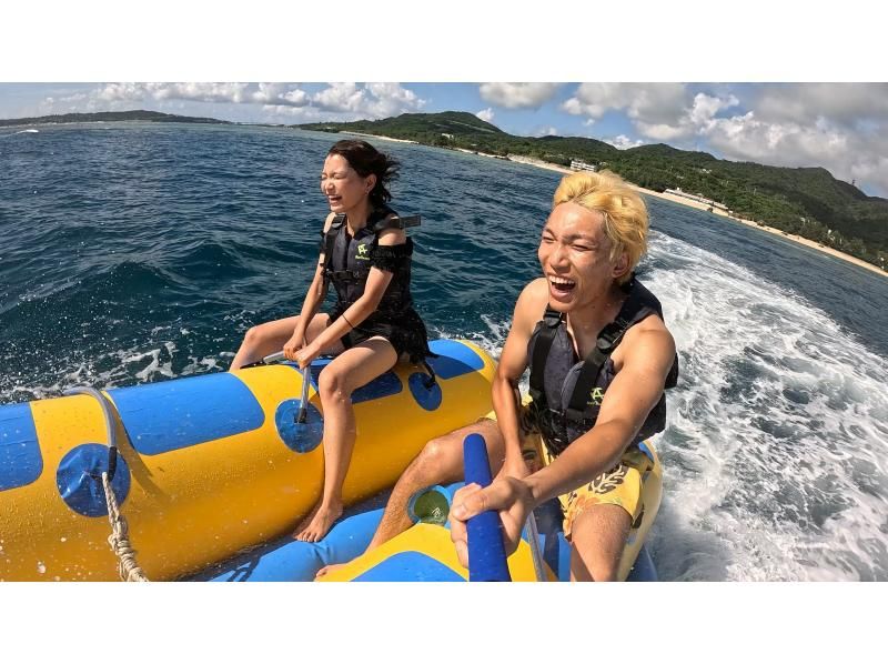 【沖縄&bull;本部町】4種目ぶっ飛びマリンマスターセットここに降臨！！さぁ！一緒にマリンスポーツを制覇しよう！！！の紹介画像