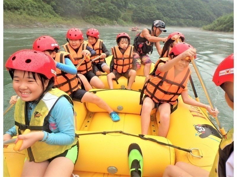 [Kumamoto / Kuma River] Kuma River Rafting ★ Naughty Family Course (PM course, 4 years old-OK, weekdays only)の紹介画像